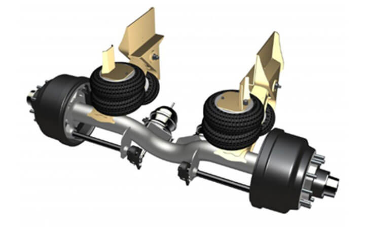 image of Ridewell RUL 245 Non Steerable Auxiliary Axle Suspension
