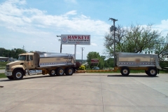 images of aluminum dump body and pup