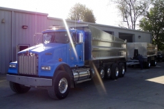 images of aluminum dump body and pup