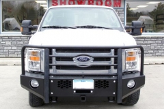 image of replacement front bumper with grille guard