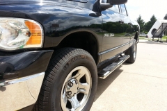 image of stainless steel oval nerf bars