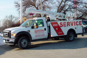 image of service truck