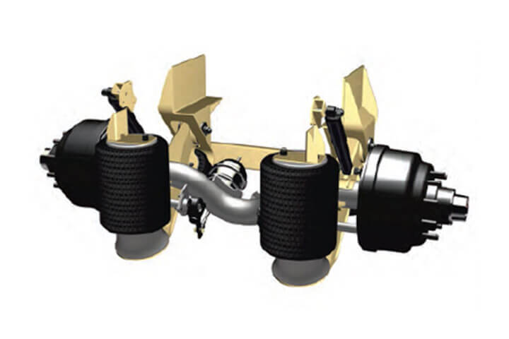 image of Ridewell RCA 215 Non Steerable Auxiliary Axle Suspension