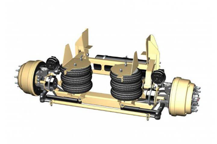 image of Ridewell RSS 233 20K Auxiliary Steerable Lift Axle
